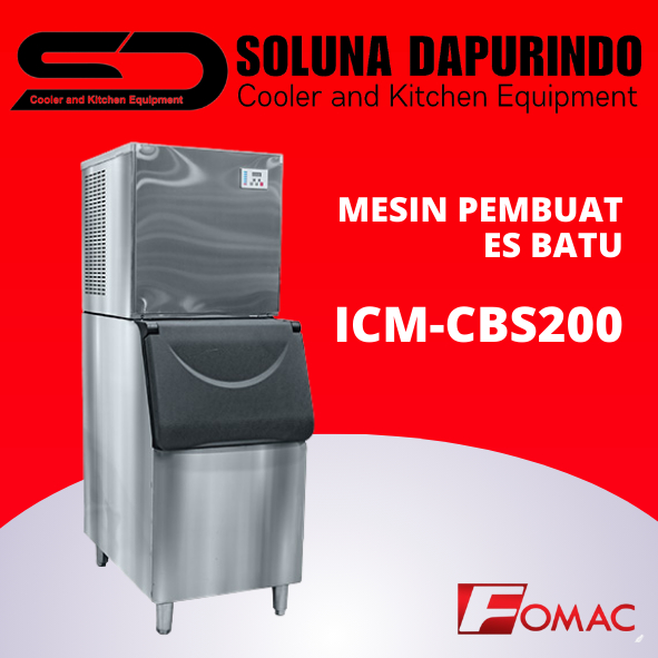 Fomac ICM-CBS200 Mesin Pembuat Es