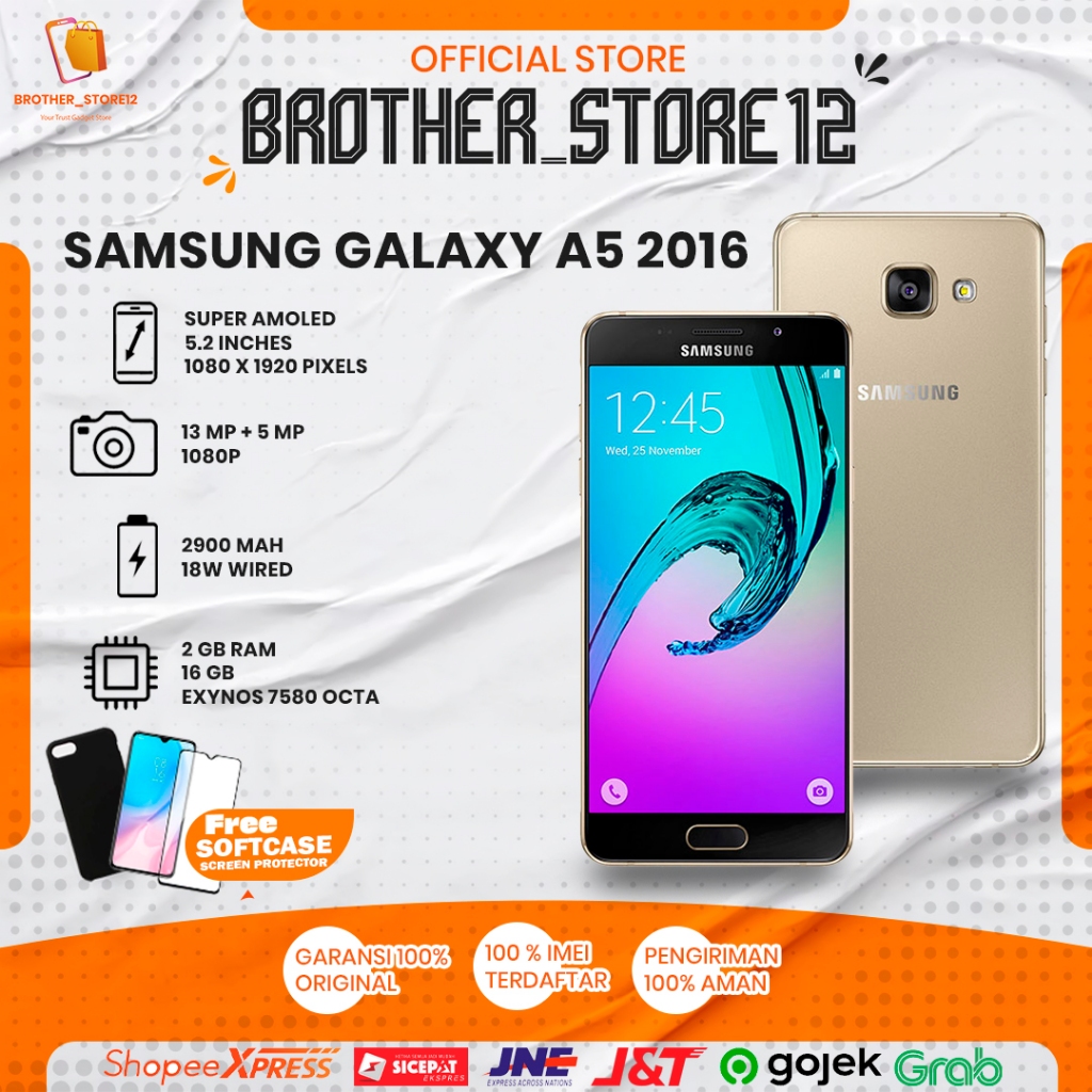 samsung a5 2016 second original