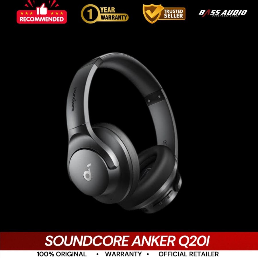 Anker Soundcore Q20i / Q 20i Hybrid ANC Headphone Bluetooth AUX