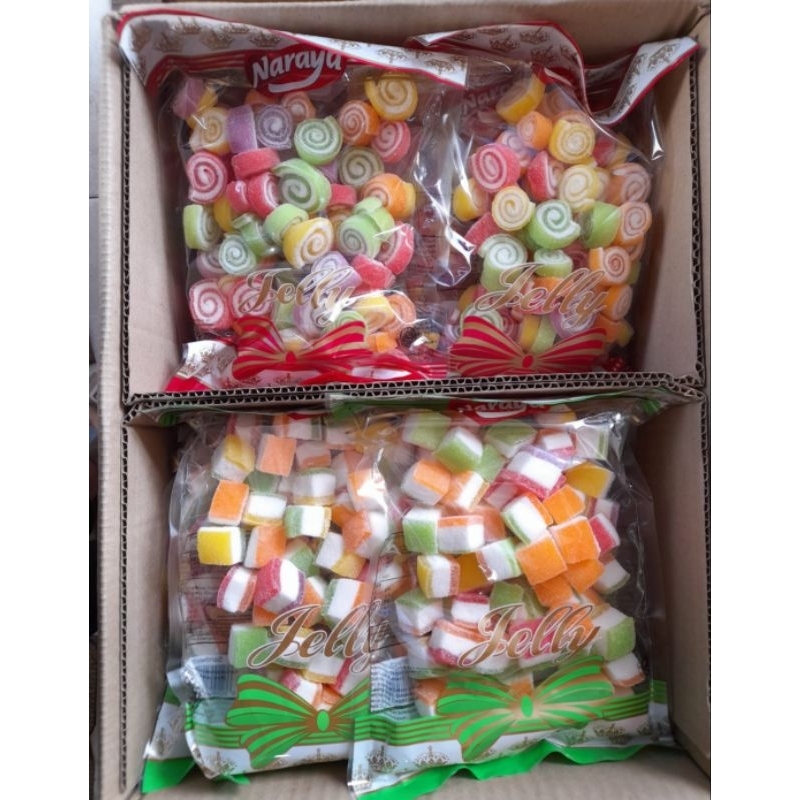 

Naraya Jelly kemasan 500gr (Bentuk permen dikirim random, sesuai stock)