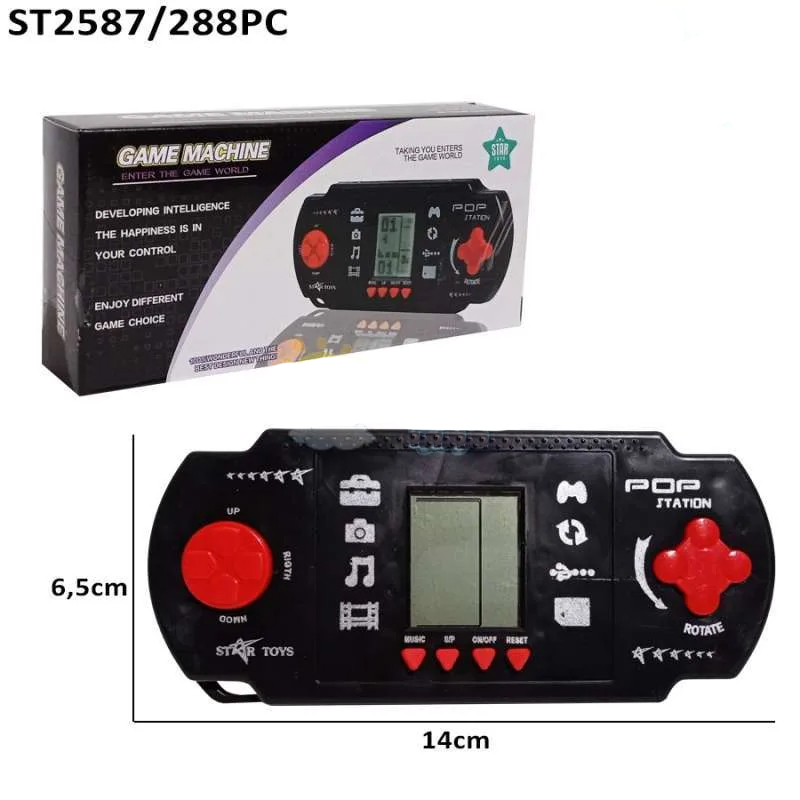ST2587 MAINAN GAME WATCH TETRIS GEMBOT BRICK GAMEBOY