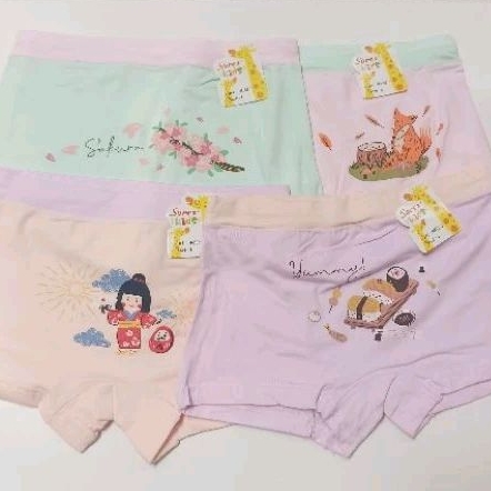 Boxer anak sorex cd anak sorex perempuan boxer anak perempuan sorex halus