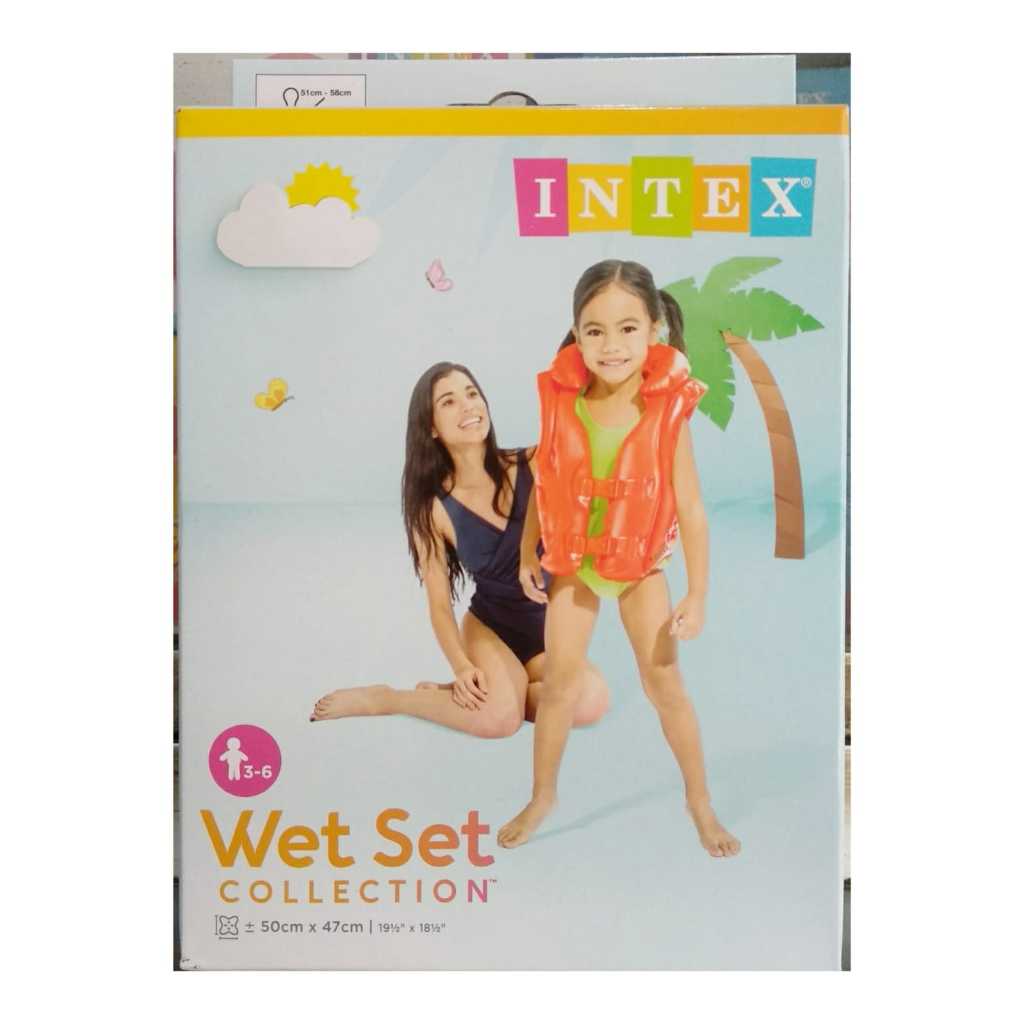 Pelampung Badan Rompi Anak Intex 3-6 tahun