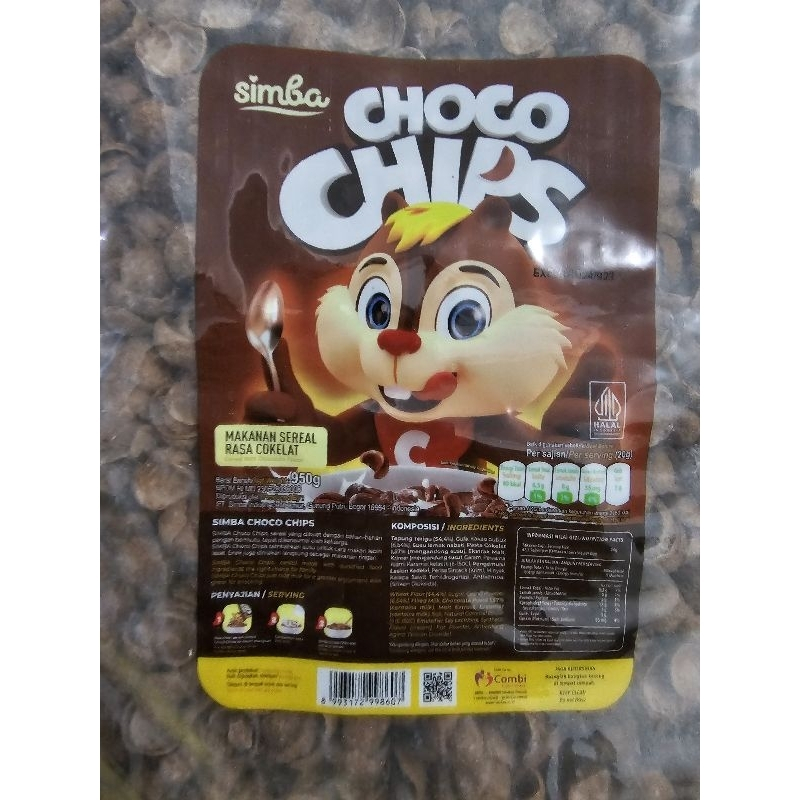 

SIMBA CHOCO CHIP / SEREAL CHOCO CRUNCH /SNACK RINGAN / CEMILAN / CEREAL / MAKANAN 1KG RINGAN