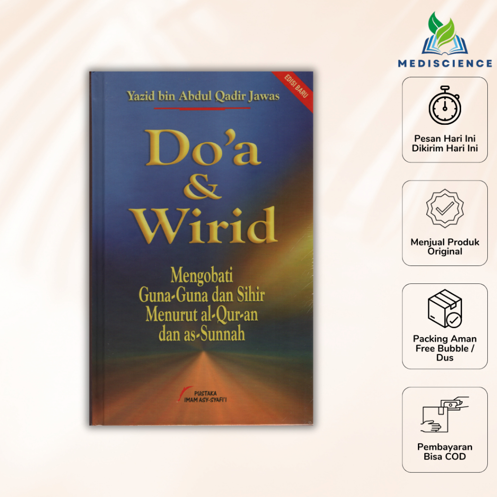 Buku Doa Dan Wirid Mengobati Guna-Guna Dan Sihir Menurut Al-Quran Ust Yazid - Pustaka Imam Syafii