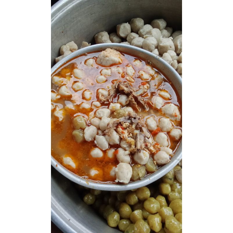 

Bakso cilok Rica mang pinal