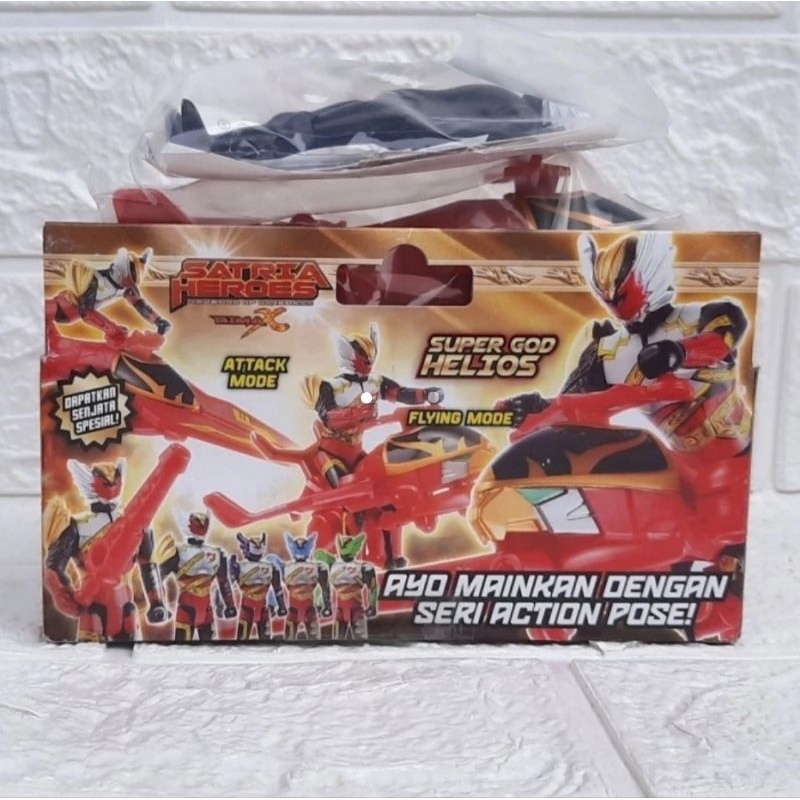 Action Figure Satria Heroes Bima X Ori Bandai