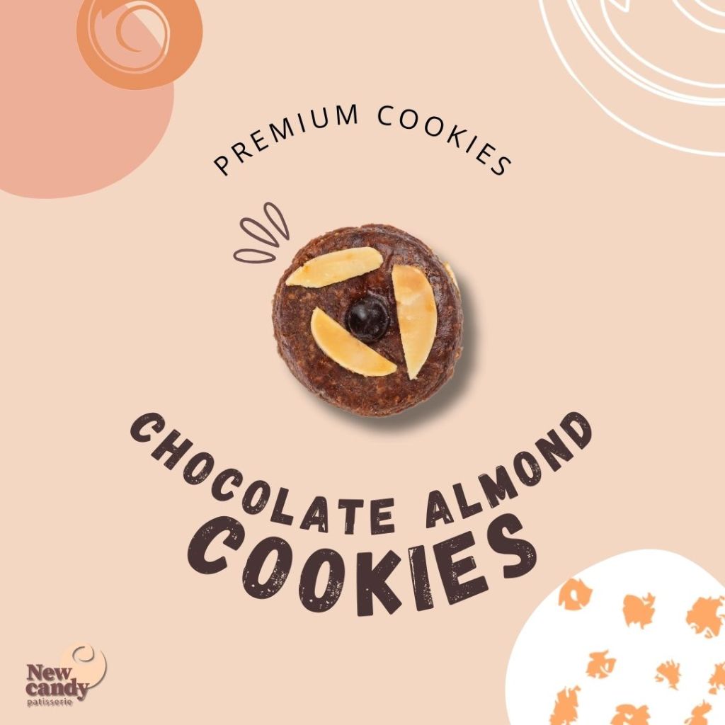 

CHOCOLATE ALMOND COOKIES