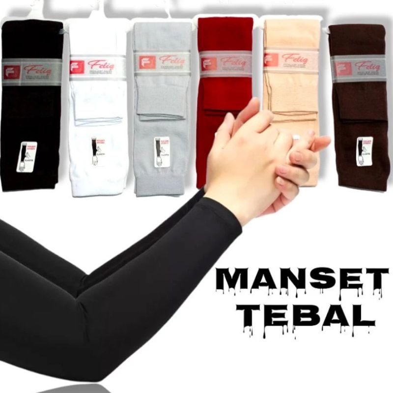 MANSET TANGAN WANITA MUSLIMAH MANSET TANGAN PRIA WANITA