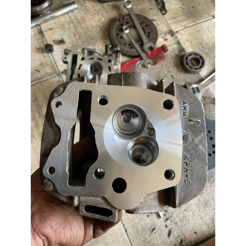 HEAD KPH (karisma,supraX125) KLEP LEBAR BEBAS REQUEST UKURAN KLEP