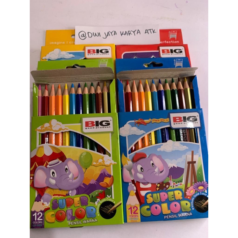 

PENSIL WARNA BIG ISI WARNA 12 PENDEK, 12 PANJANG (+WARNA GOLD) ISI 18 DAN 24 PANJANG (+WARNA SILVER DAN GOLD)