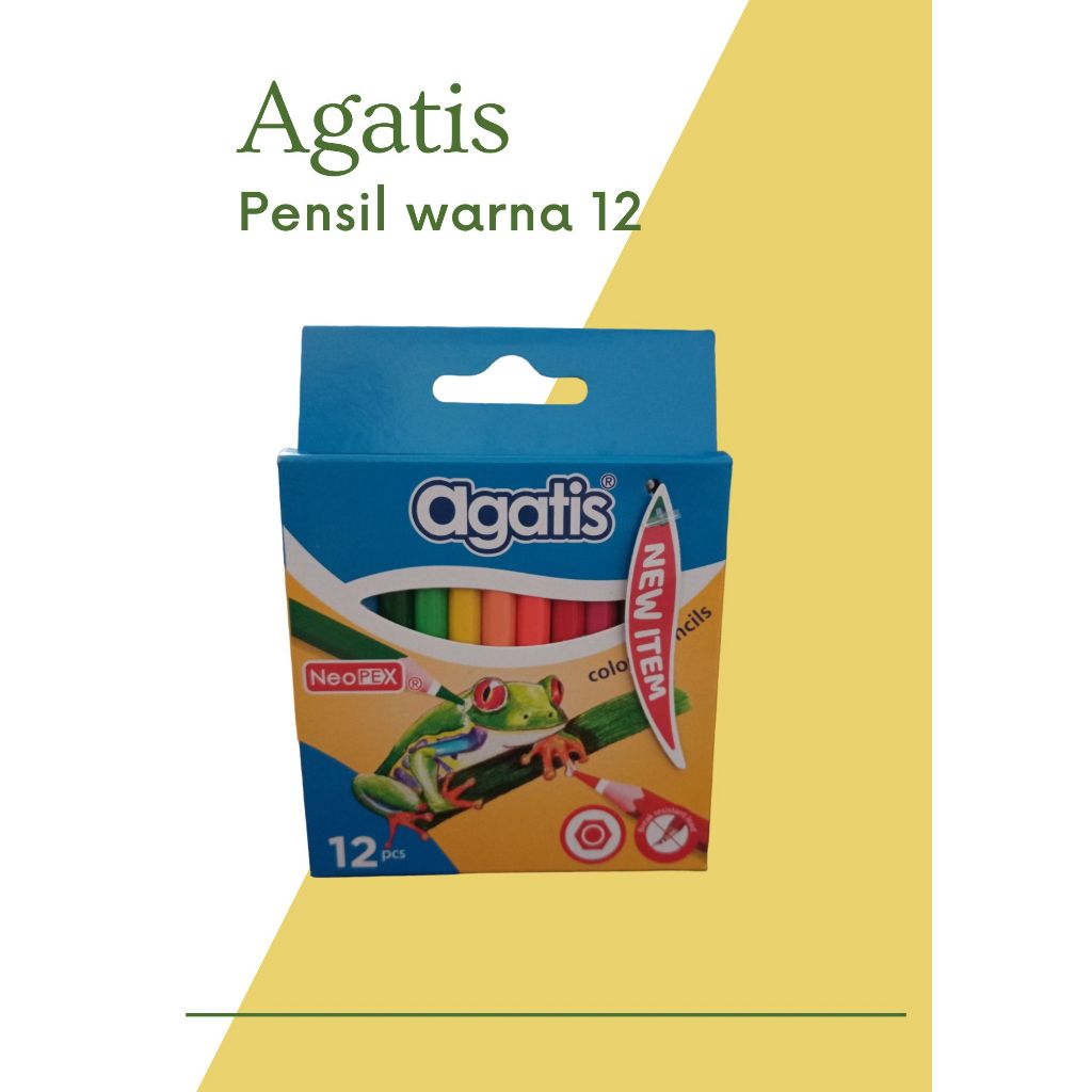 

Agatis Color Pencil Neopex 12 Warna Pendek