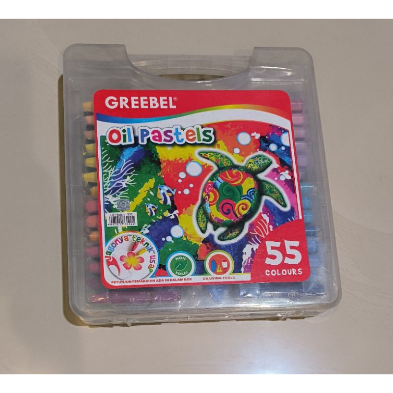 

Greebel Oil Pastels 55pc/ Alat mewarnai pastels