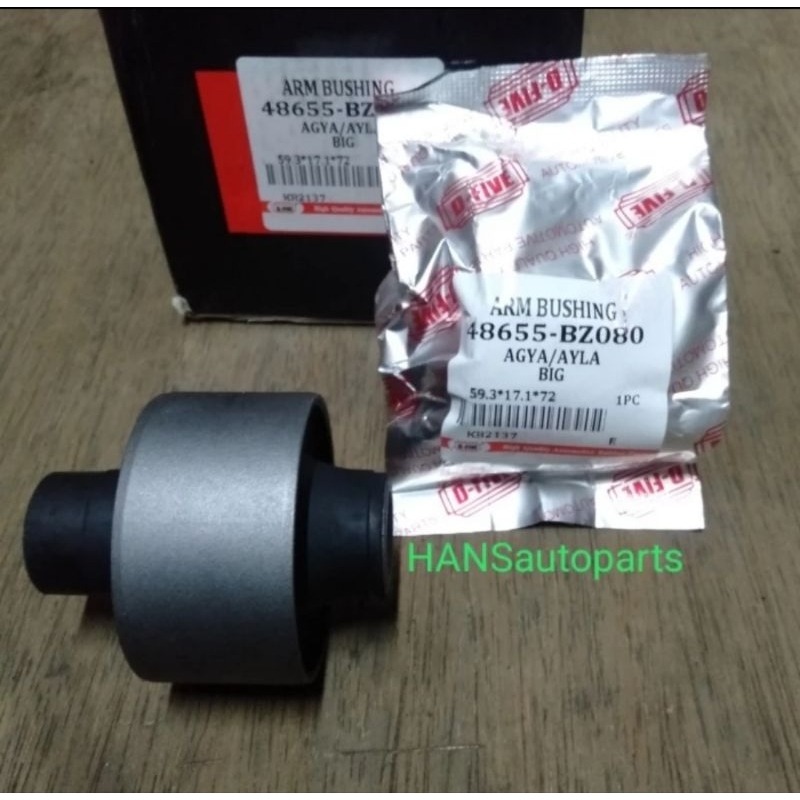 bushing bosing bos arm besar Agya Ayla merk dfive Thailand