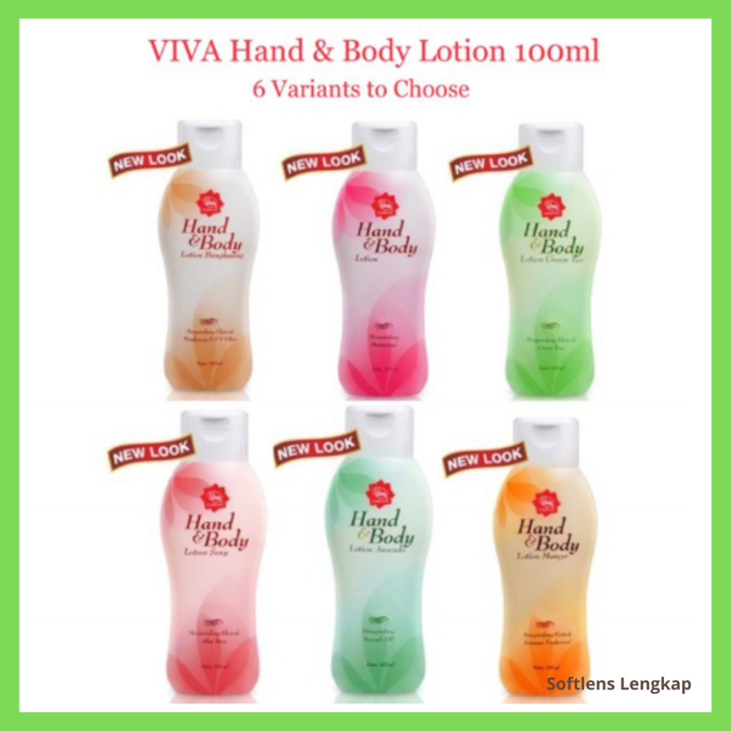 Viva Hand & Body Lotion 100ml / Hand Body Lotion Viva 100ml