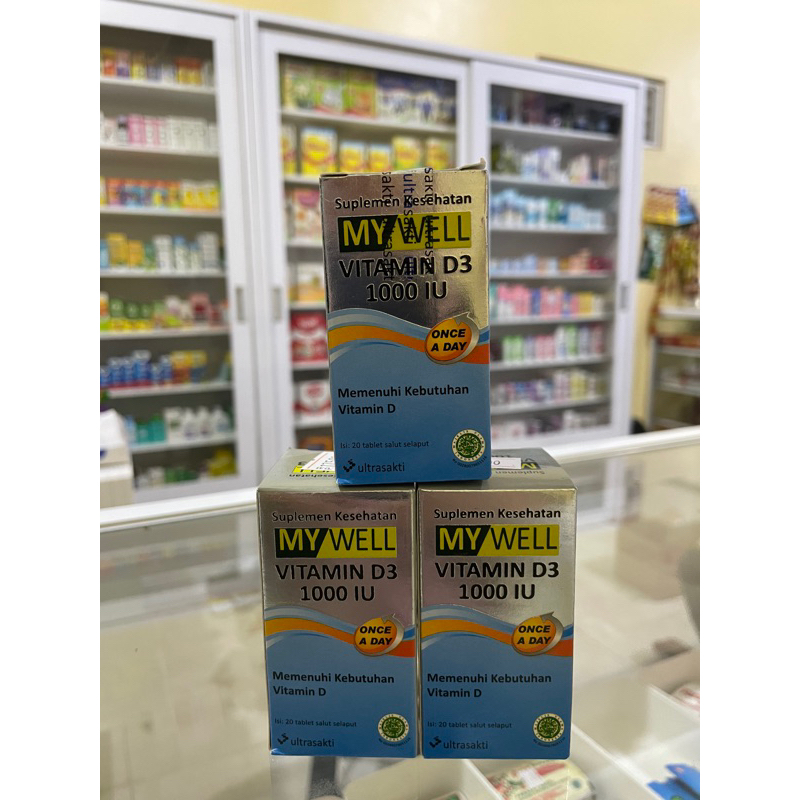 VITAMIN D3 1000 IU MY WELL