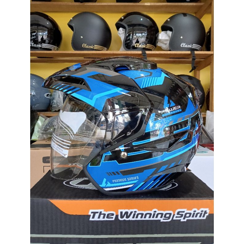 Helm asca premier double visor