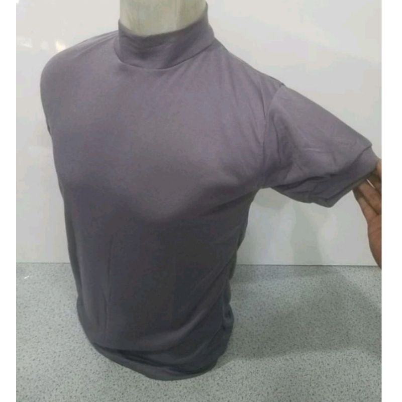 KAOS SATPAM SECURITY COKLAT POLOS