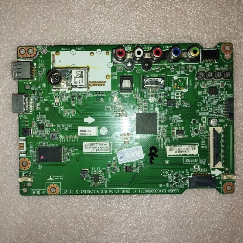 mainboard tv led LG 43LM5500 PTA 43LM5500