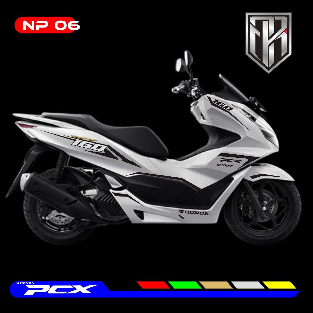 COD striping pcx 160, stiker cutting list bodi honda pcx 160 striping cutting pcx 2021,striping fari