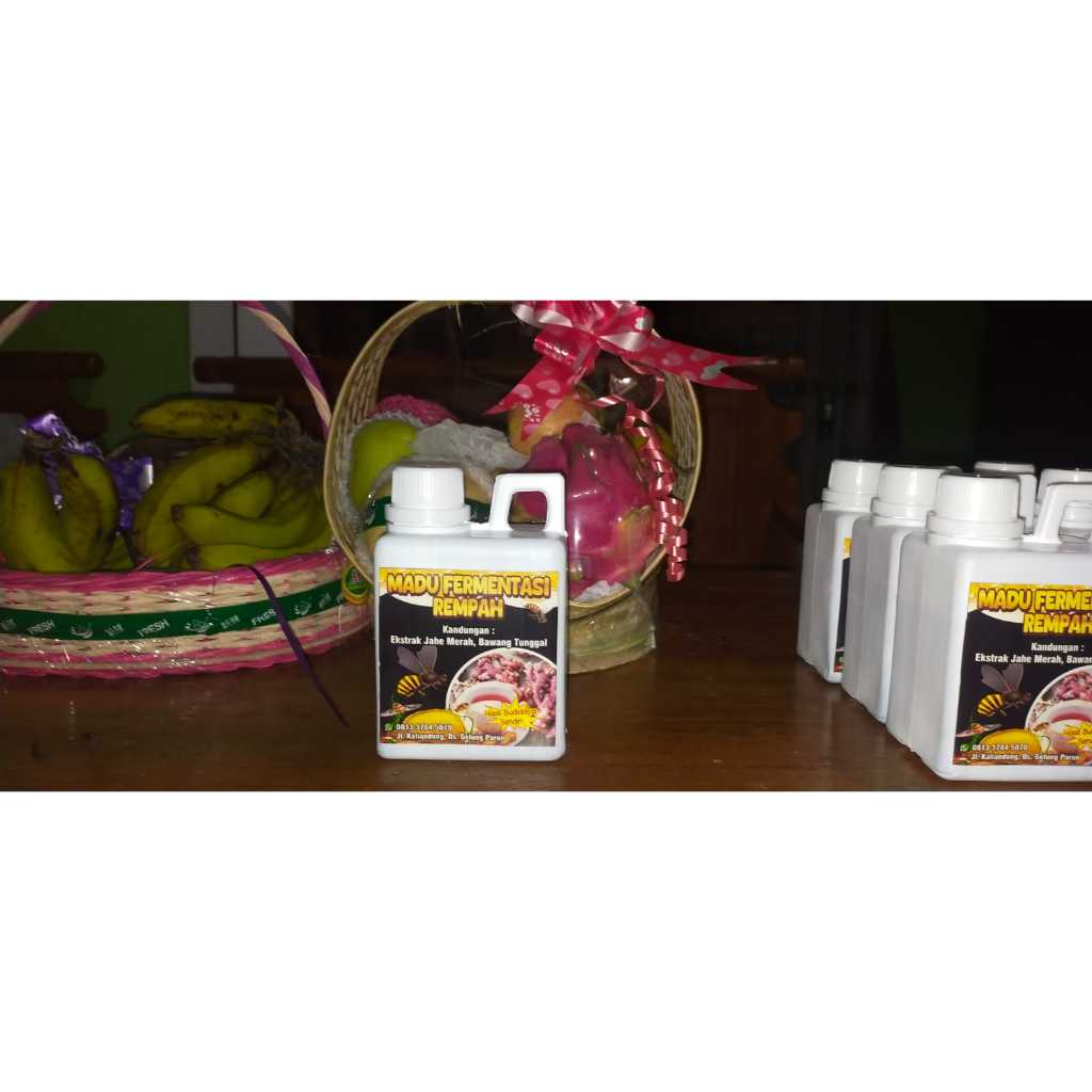 

Madu fermentasi rempah