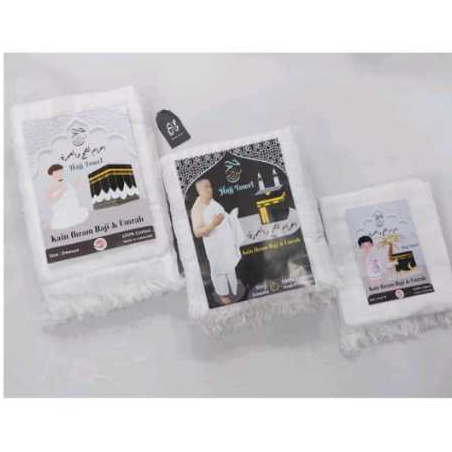 KAIN IHRAM DEWASA JUMBO, IHRAM SAUDI, IHRAM HAMADA FASHION, IHROM  UMRAH HAJI, IHRAM KATUN, IHRAM HA