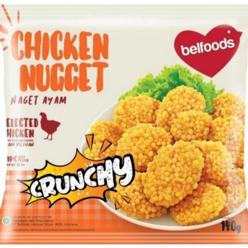 

NAGET BELFOOD CRUNCY 140 GR,NUGET BELFOOD CRUNCY