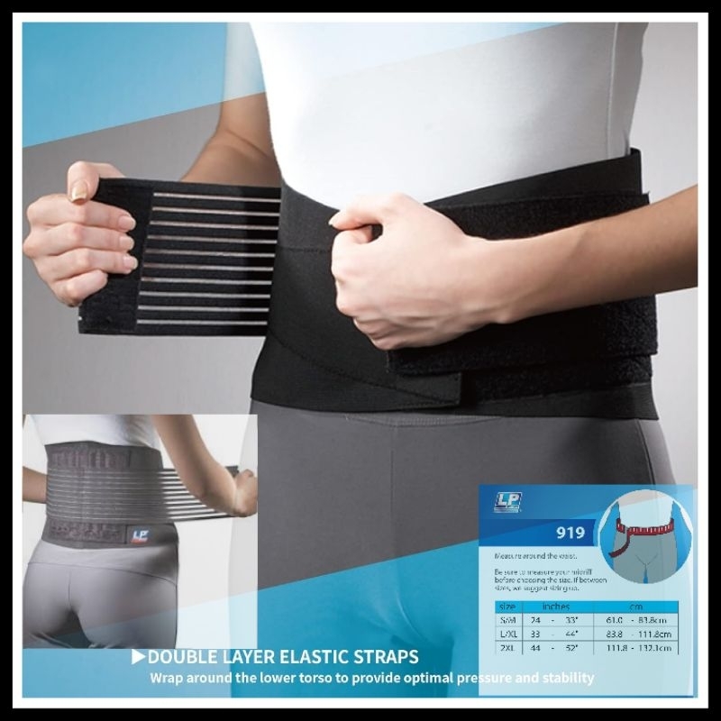 Deker perut / Korset / stagen / LP Back Support  Lp support 919 original taiwan