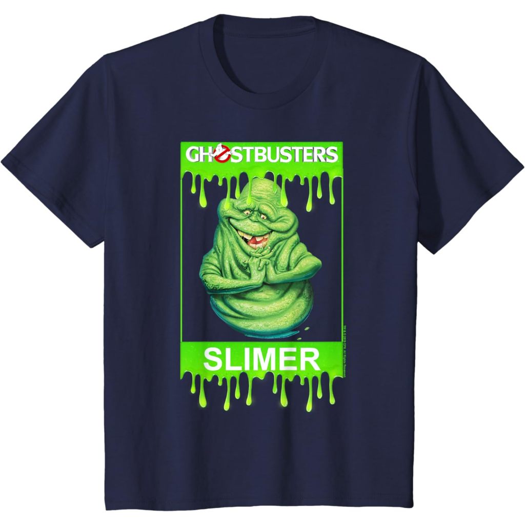 Baju Kaos Anak Distro Premium Ghostbusters Slimer Portrait Poster T-Shirt