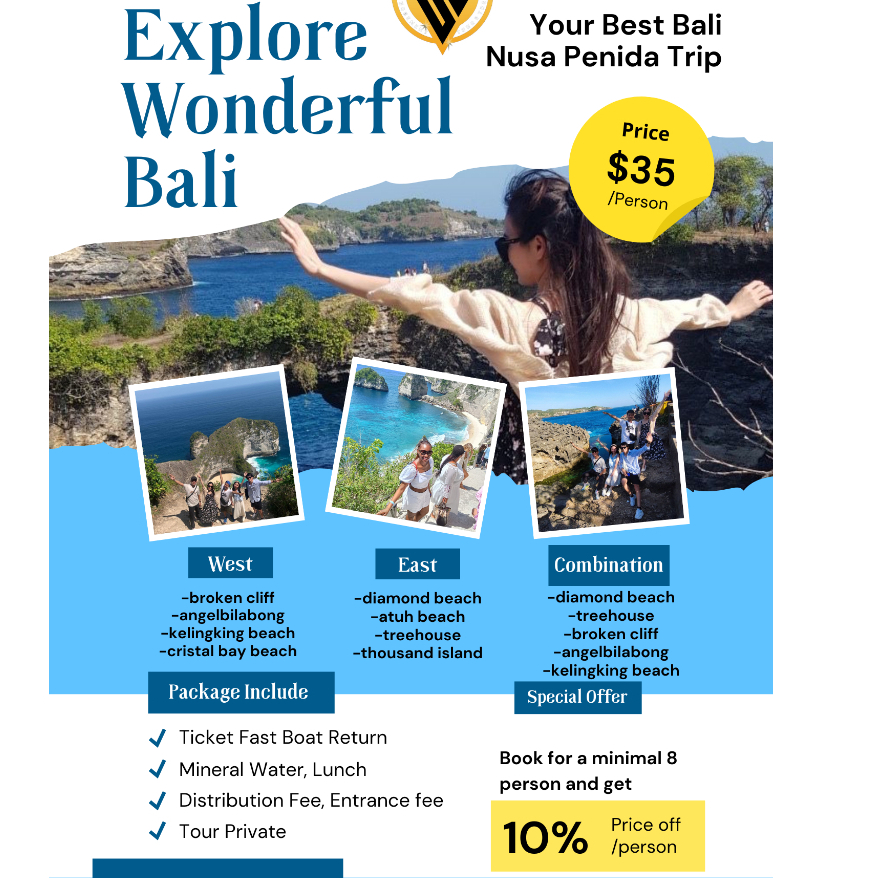 One Day Tour Nusa Penida