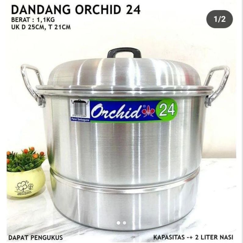 Dandang Orchid 24cm Dandang Kukusan Orchid