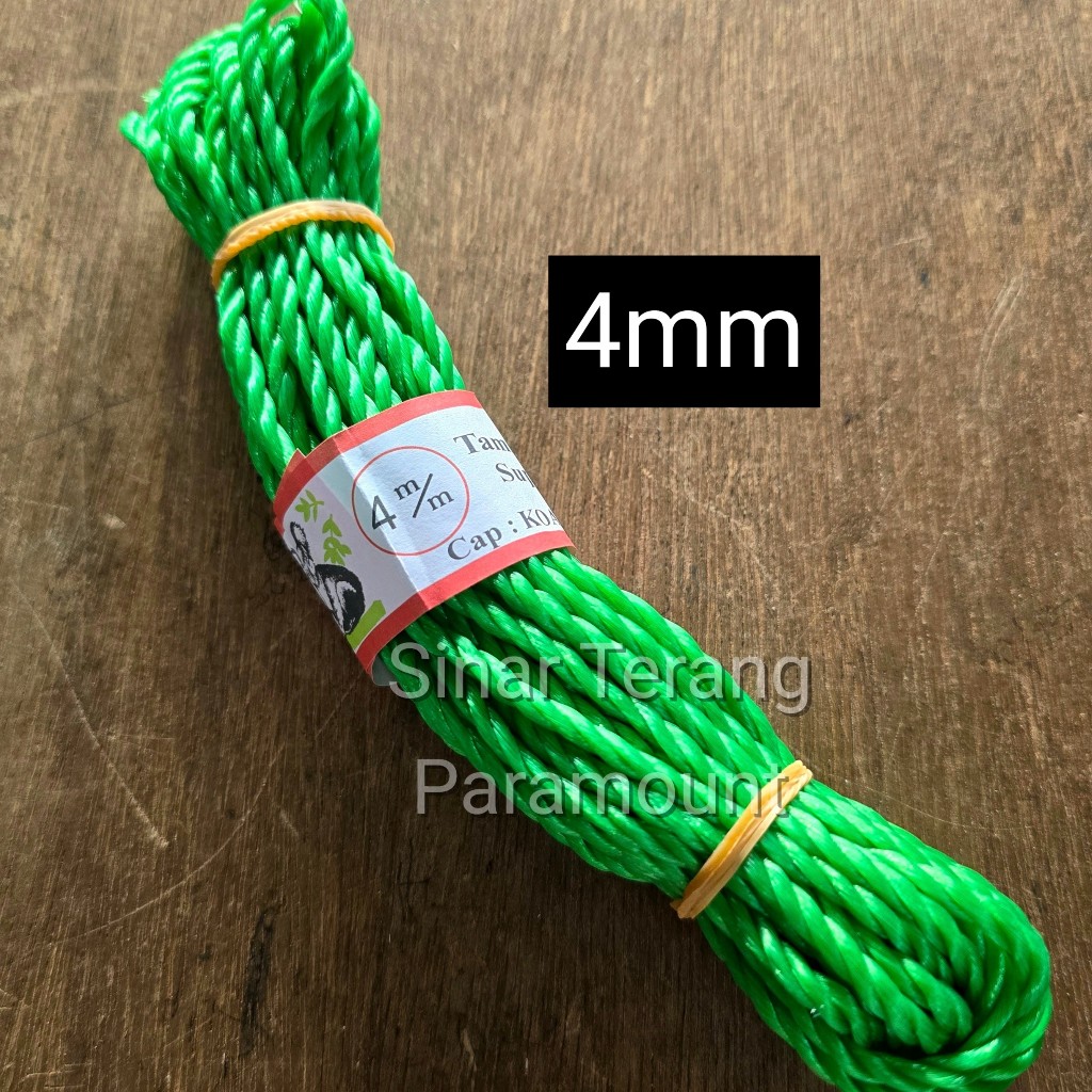 

Tali Tambang Plastik 4mm @10Meter