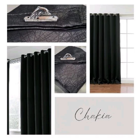 GORDEN BLACKOUT PREMIUM EMBOS HITAM