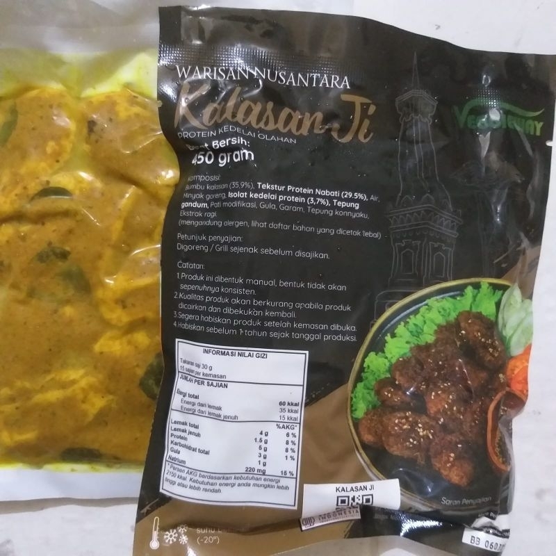 

Veggieway Kalasan Ji / Ayam kalasan vegetarian 450 gram