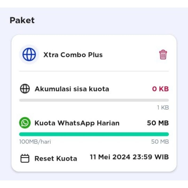TEMBAK PAKET DATA XL XTRA COMBO PLUS BAHAN INJEK (BAGI YANG PAHAM)