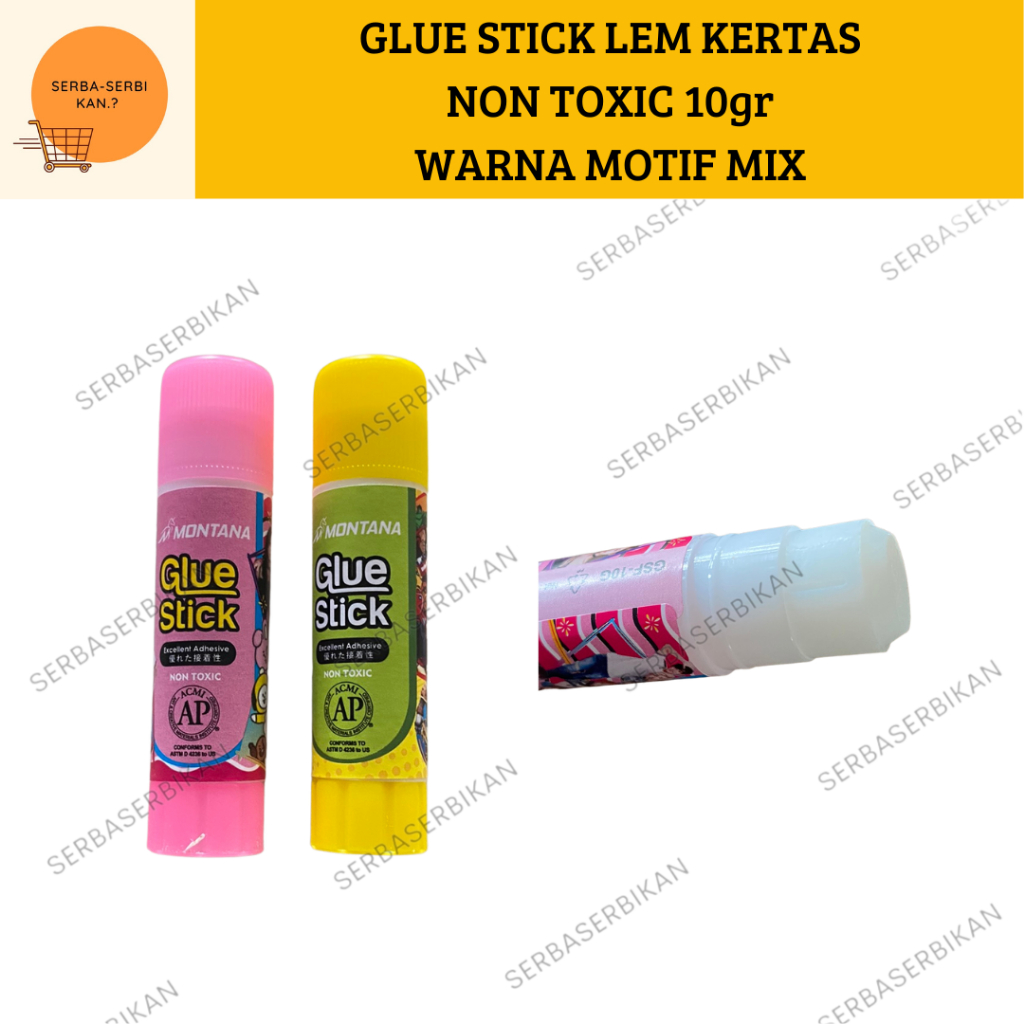 

GLUE STICK LEM KERTAS NON TOXIC 10gr