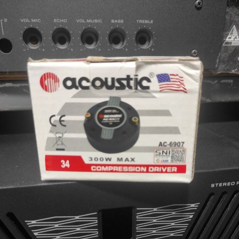 Driver Tweeter Acoustic 300w Tweeter 300 watt