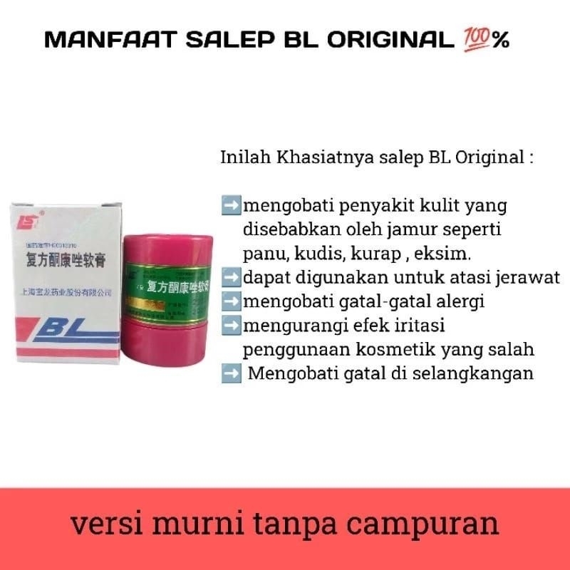 SALEP KULIT BL CREAM Original Untuk Gatal