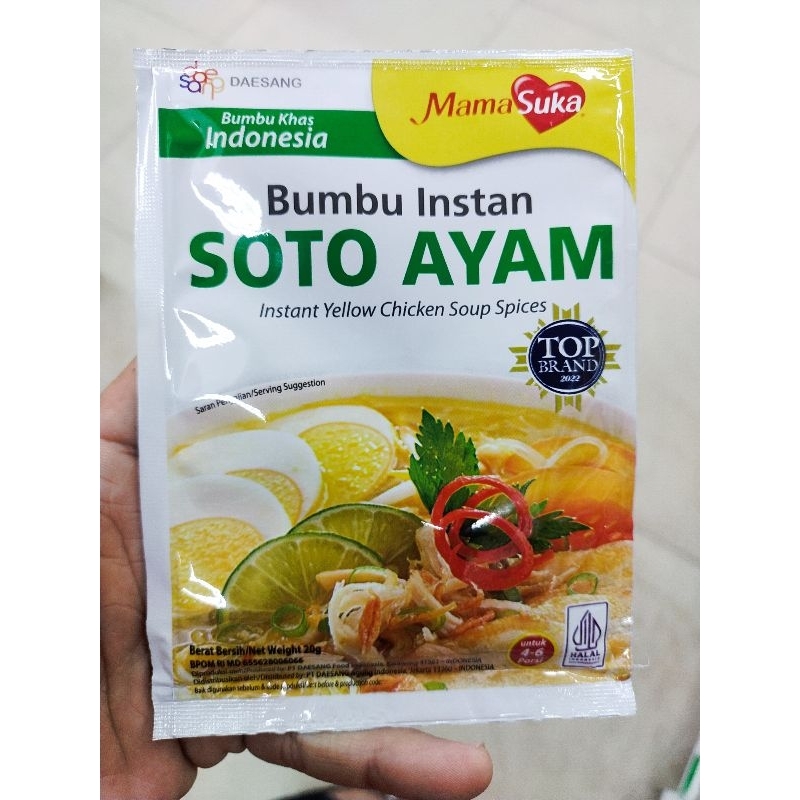 

Mama Suka Bumbu Instan Soto Ayam