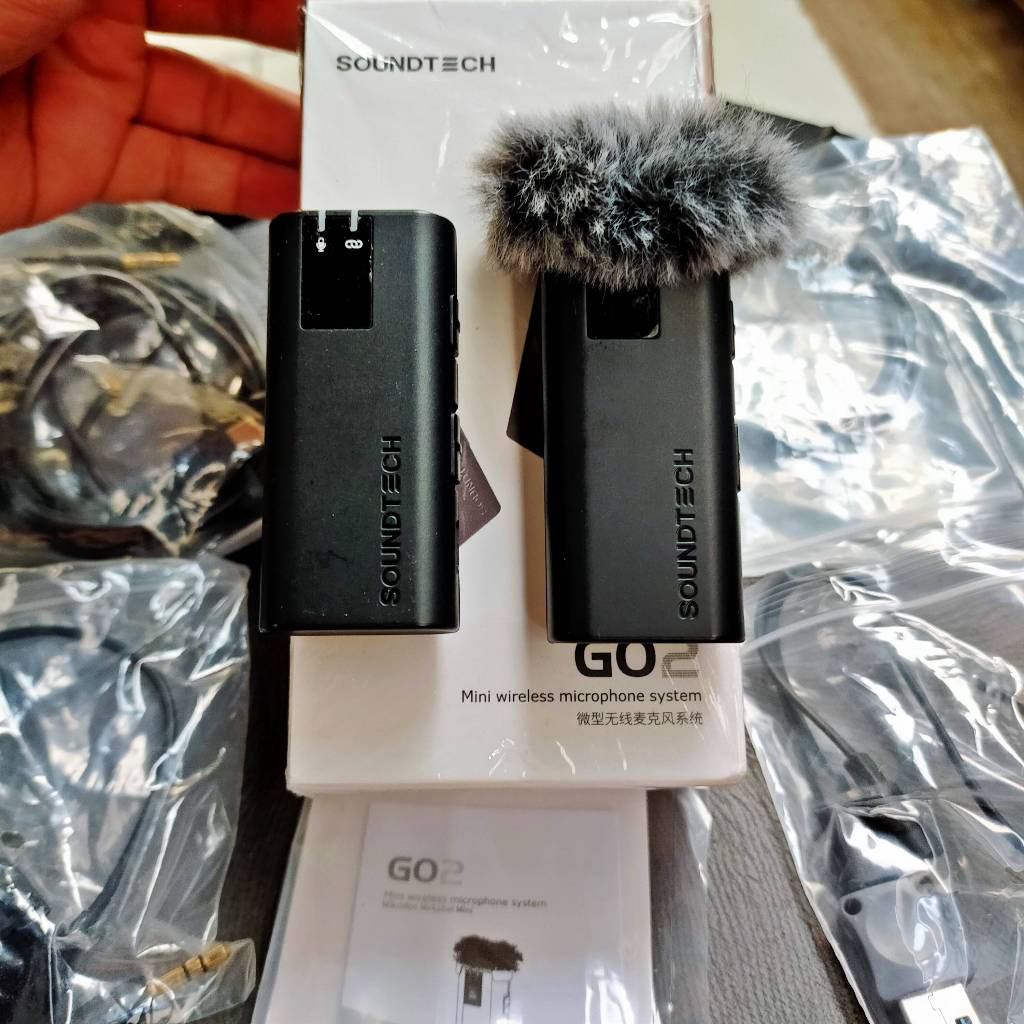 Jual Soundtech Go2 Wireless Microphone Bekas Second Lengakap