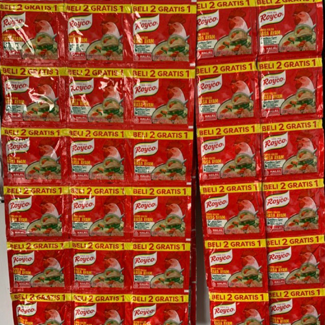 

Royco ayam renceng 12pcs @8gr