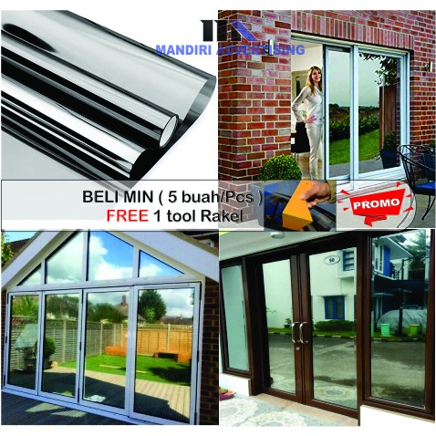 KACA FILM ONEWAY/KACA FILM SILVER/KACA FILM SPARTA/KACA FILM REFLEKTIF/KACA FILM CERMIN/KACA FILM WA