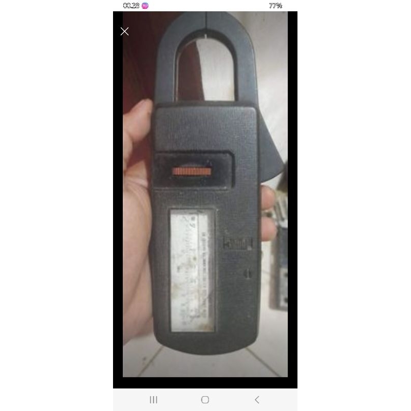 Tang Amper Kyoritsu 2805 analog