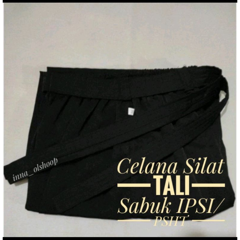 Celana Silat Tali Sabuk/Celana silat murah/celana silat sabuk/PSHT/IPSI