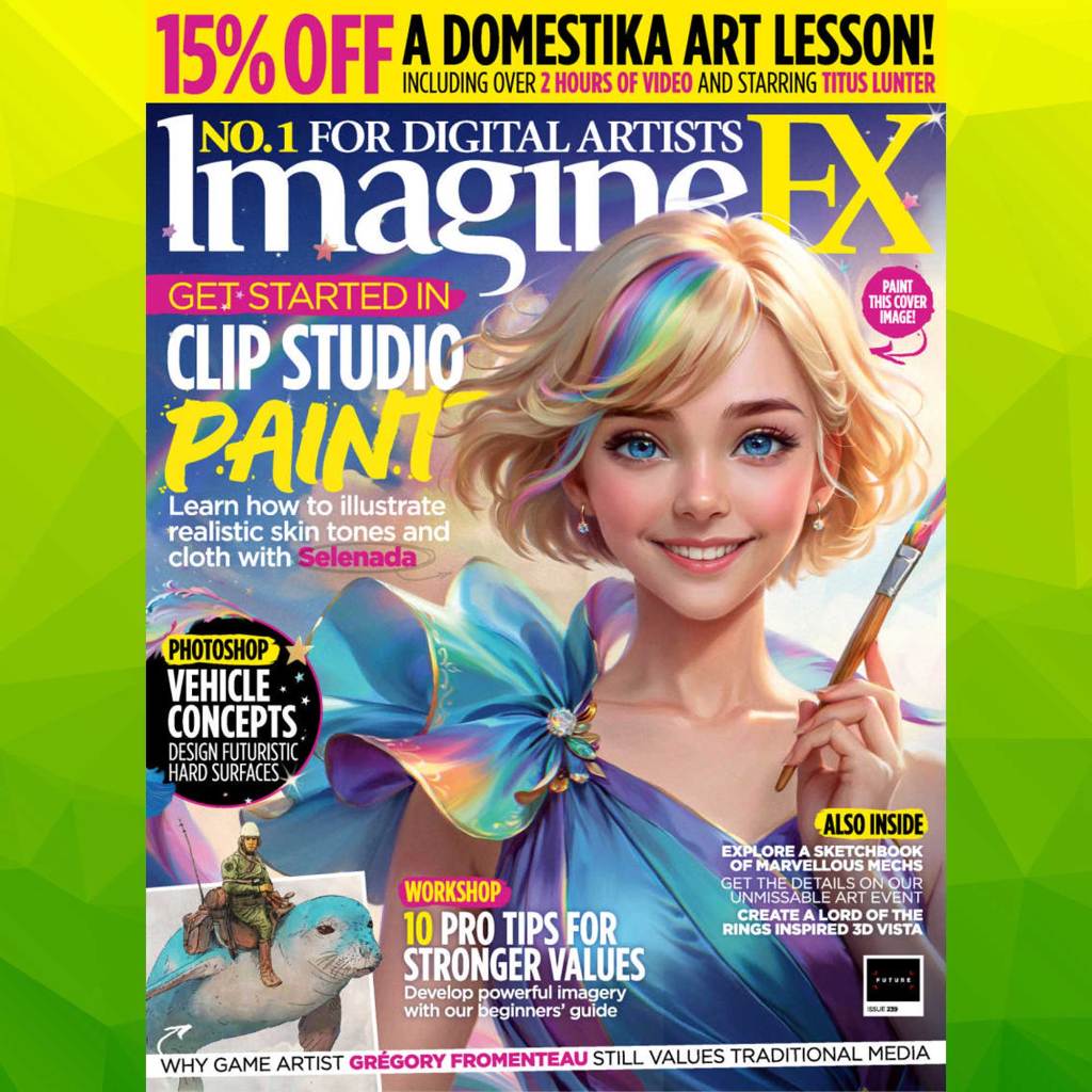 ImagineFX #I249 ,2024 Majalah Import English