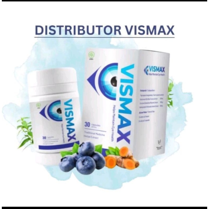 VISMAX OBAT MATA ASLI 100% ORIGINAL OBAT MATA MINUS KATARAK BERLEMAK SILINDER PALING AMPUH BPOM