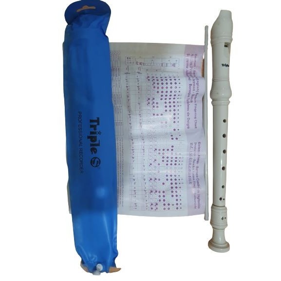 Suling TRIPLE S original - suling recorder TRIPLE S PROFESIONAL RECORDER