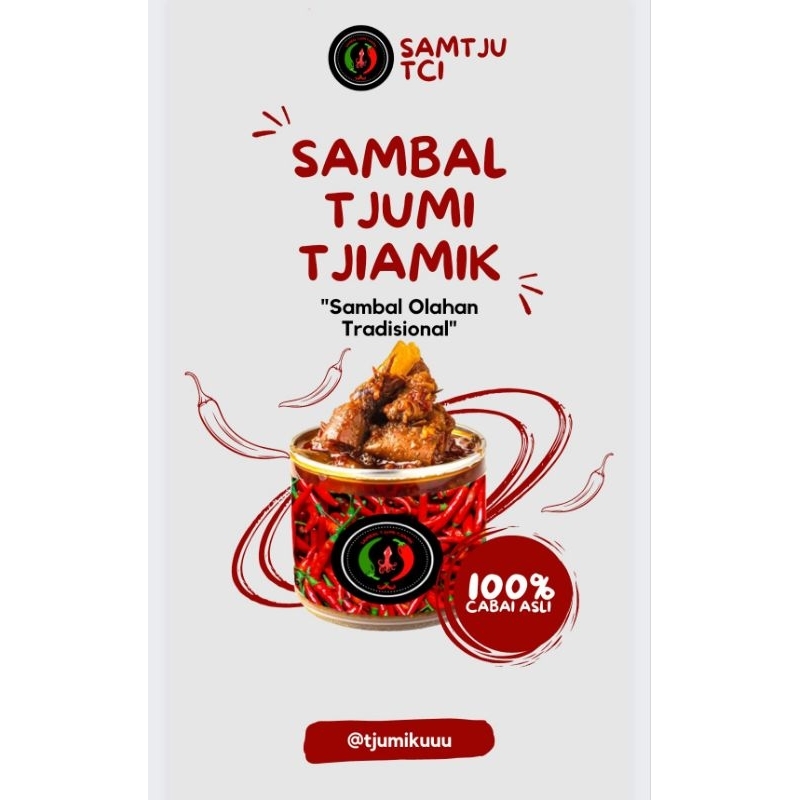 

Sambal Tjumi Tjiamik