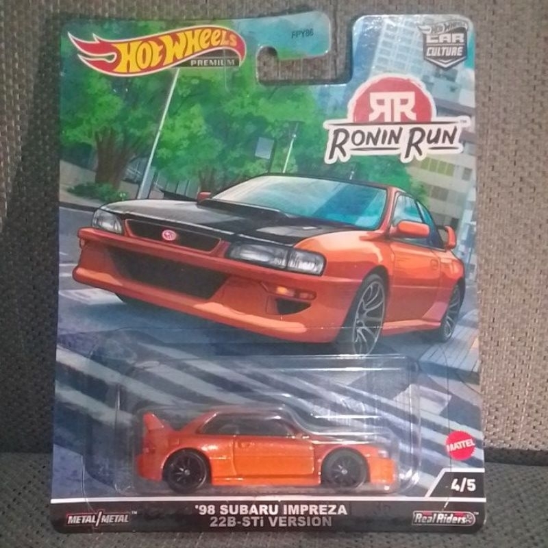Hot Wheels Premium Subaru Impreza