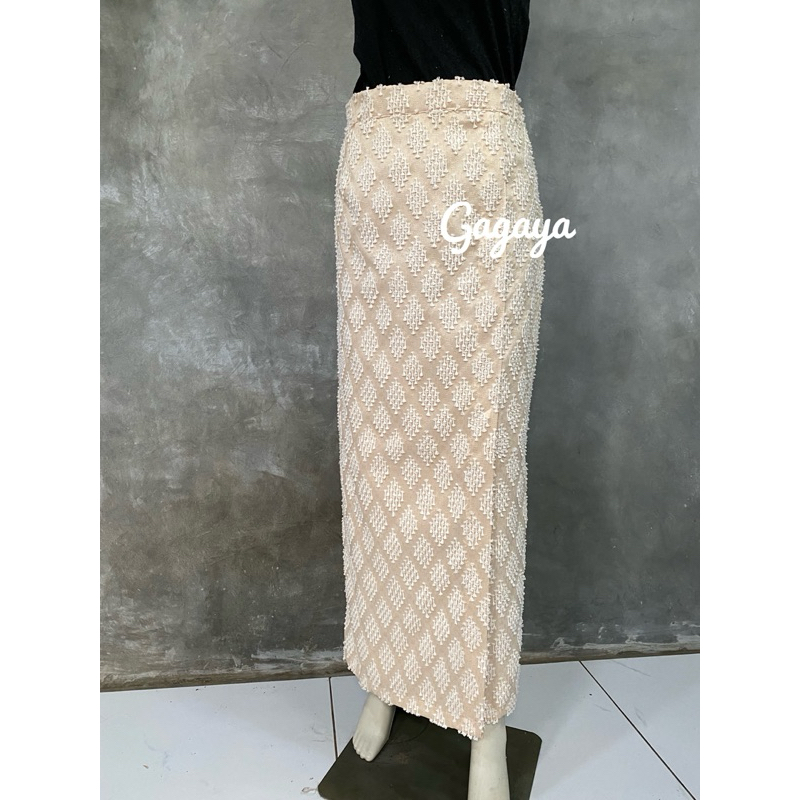 ROK SPAN OVERSLAG TENUN BULU // SKIRT TENUN BULU VISCOSE PREMIUM